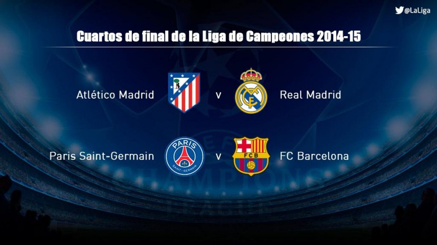 Habrá duelo español en cuartos de la Champions | Noticias | Liga de ... Habrá duelo español en cuartos de la Champions | Noticias | Liga de ...