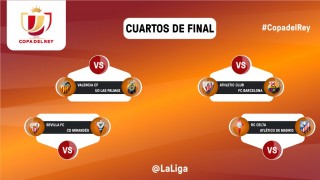 Horarios de la ida de cuartos de final de la Copa del Rey | Noticias ... Horarios de la ida de cuartos de final de la Copa del Rey | Noticias ...