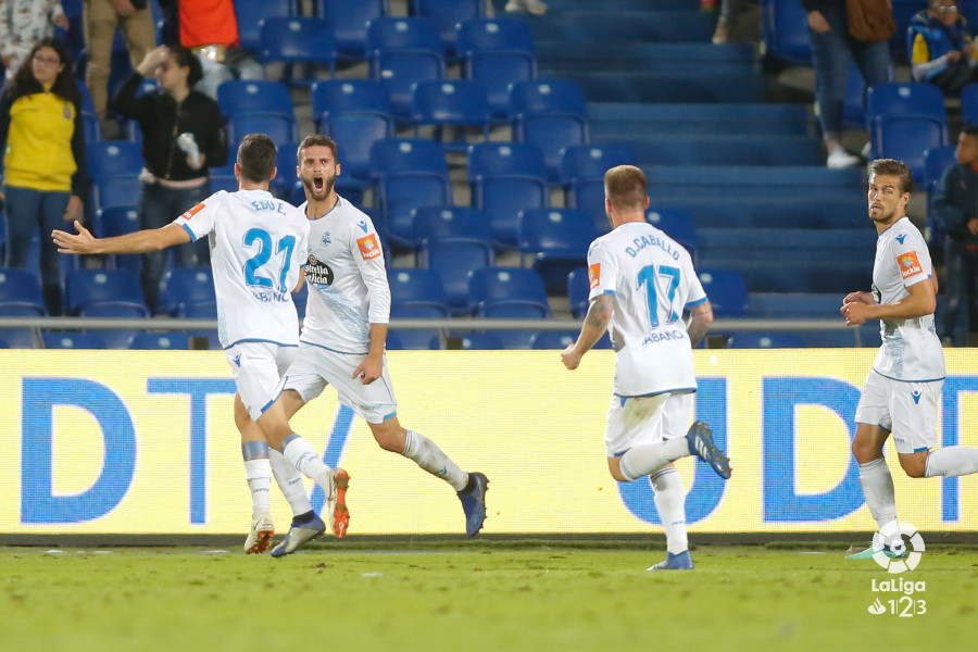 El gol in extremis de Domingos Duarte contra Las Palmas (Foto: LaLiga).