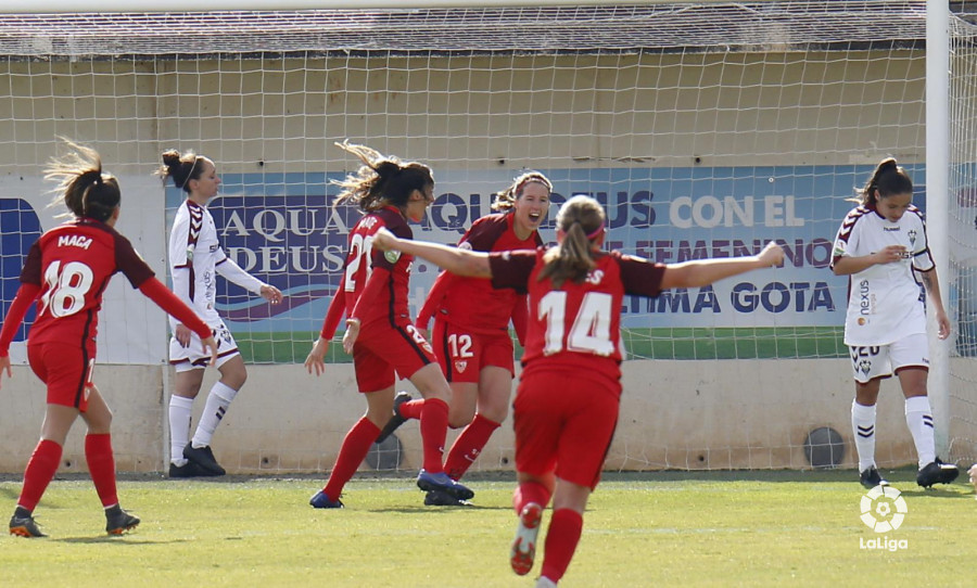 Imagen del partido disputado en Albacete (Foto: LaLiga).