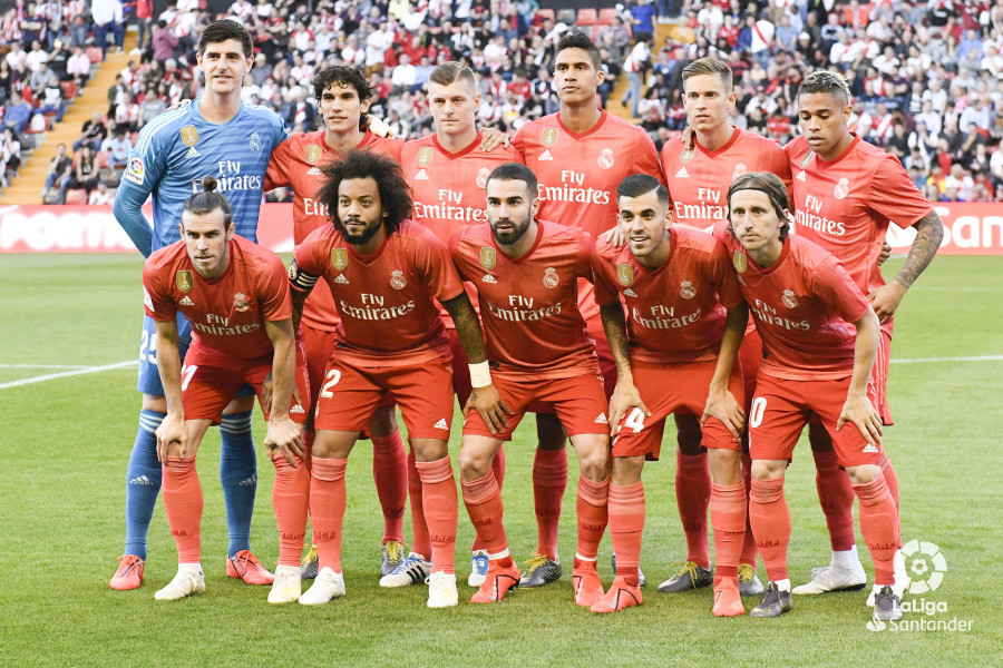Once titular del Real Madrid.